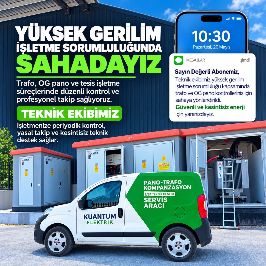 Yüksek gerilim işletme sorumluluğu